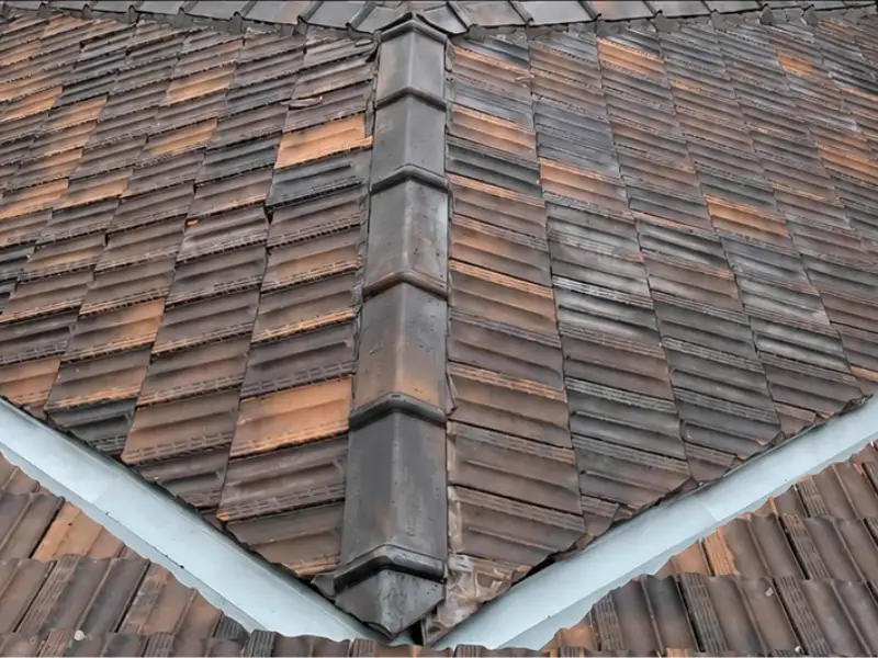 After tiled roof restoration in Melbourne
